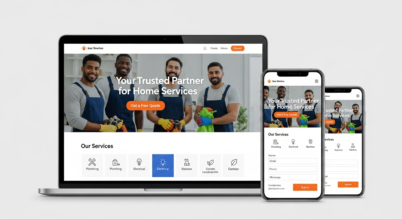 How a High-Converting Website Fuels Home Service Business Growth