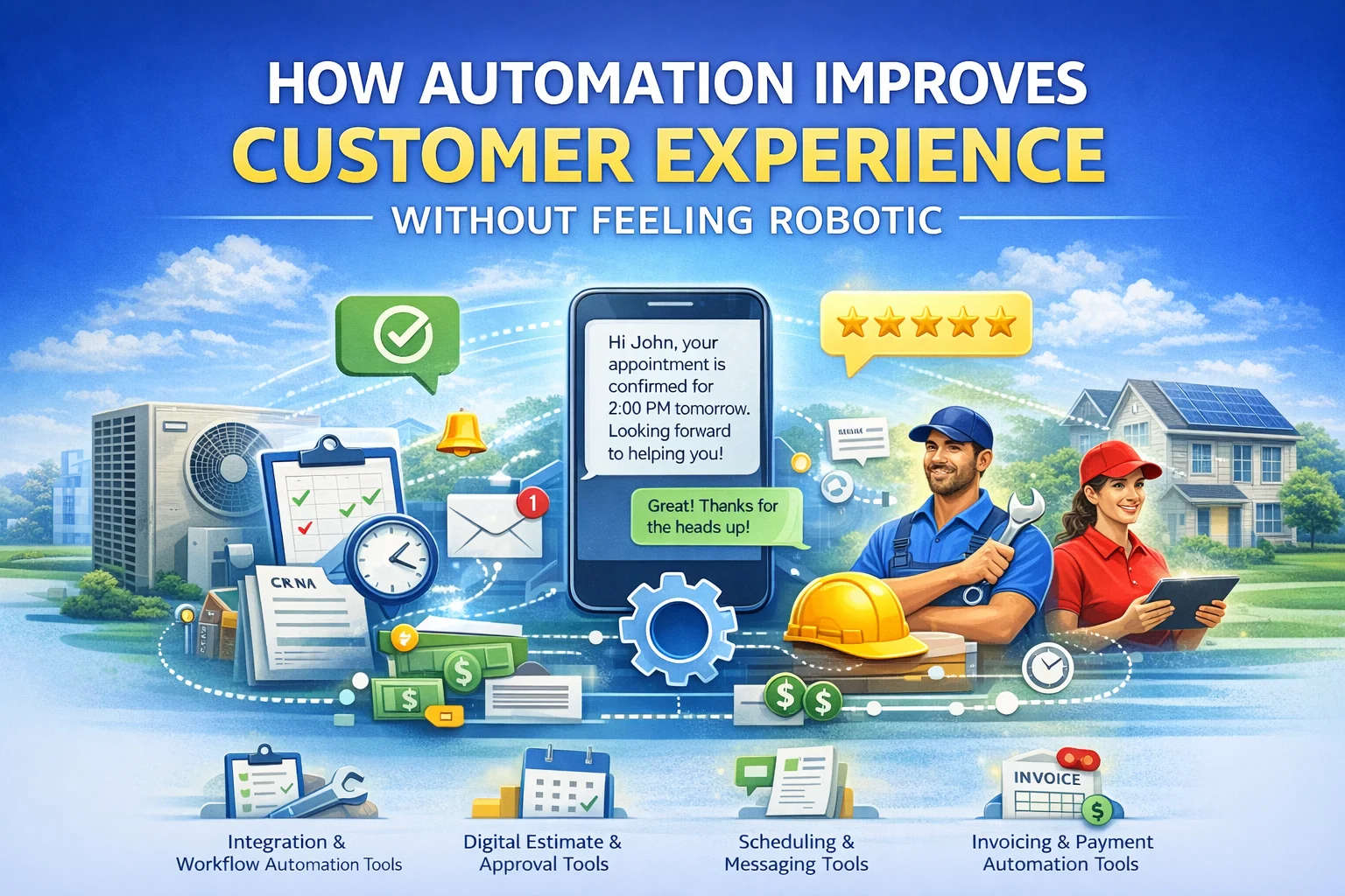 How Automation Improves Customer Experience Without Feeling Robotic